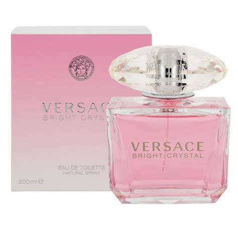 versace bright crystal eau de toilette 200ml spray|bright crystal perfume best price.